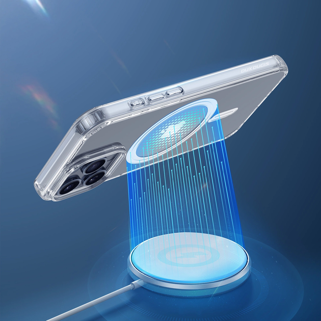 Etui plecki Dux Ducis Clin Mag do Apple iPhone 16 Pro Max Transparent (6934913004081) - obraz 5