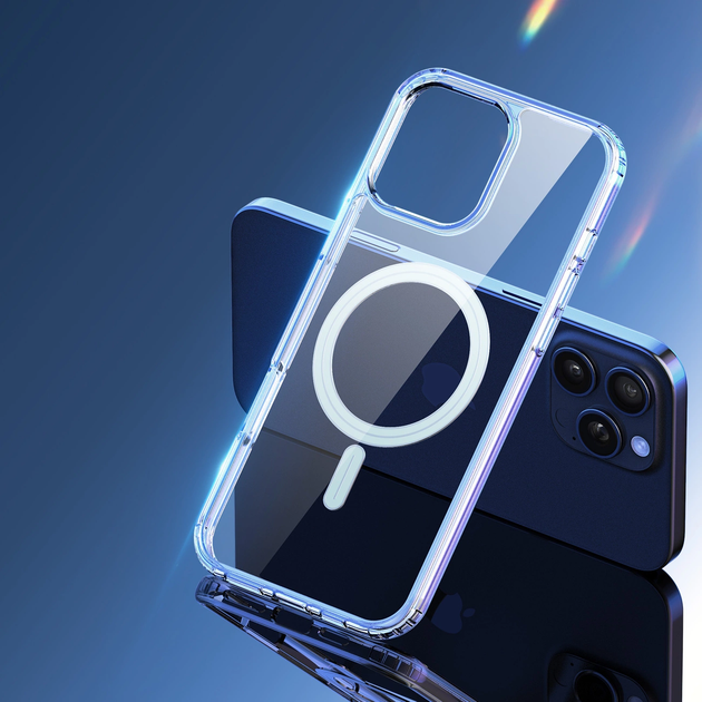 Etui plecki Dux Ducis Clin Mag do Apple iPhone 16 Pro Max Transparent (6934913004081) - obraz 10