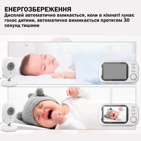 Видеоняня с дисплеем для мамы и детей для наблюдения камера и аудио связь ABM600 - Фото 6 Видеоняня с дисплеем для мамы и детей для наблюдения камера и аудио связь ABM600 - изображение 6