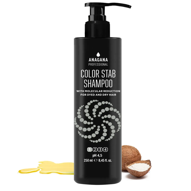Шампунь Стабилизатор цвета COLOR STAB SHAMPOO ANAGANA 250 мл 4820245170469 - изображение 2