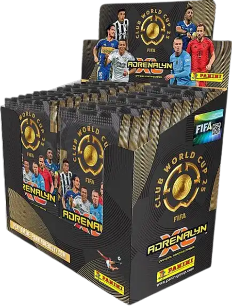 Zestaw kart kolekcjonerskich Panini Adrenalyn XL Fifa CLUB WORLD CUP 2025 TCG 50 boosterów (8051708022872) - obraz 1