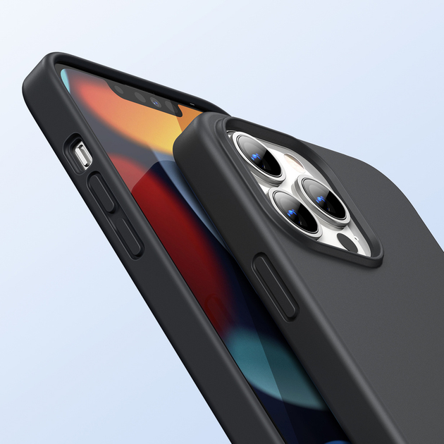 Etui plecki Ugreen Protective Silicone Case do Apple iPhone 13 Pro Black (6957303886753) - obraz 2