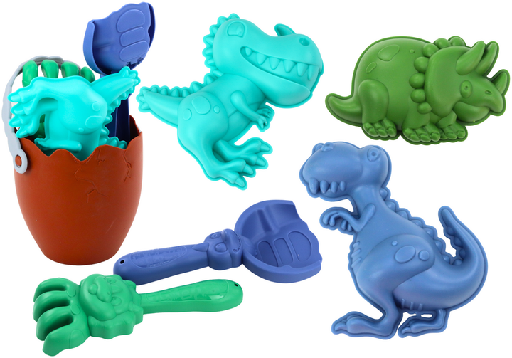 Zestaw do piasku LEAN Toys Dinozaur 18543 (5905991021629) - obraz 2
