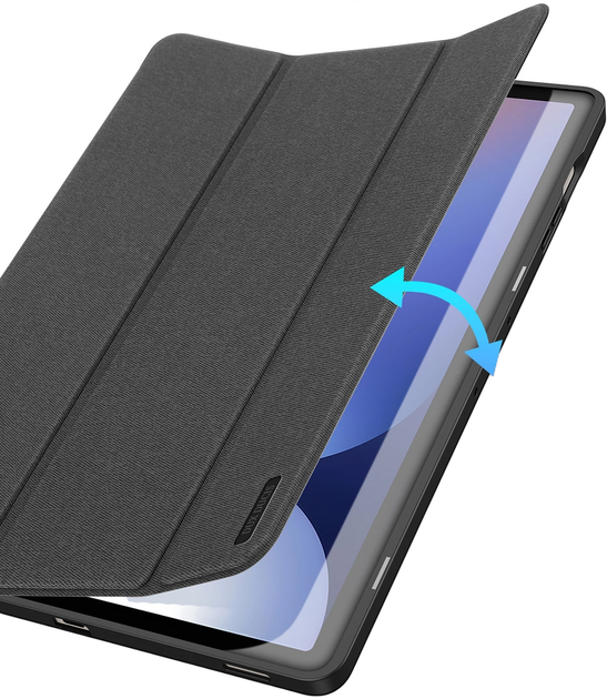 Обкладинка Dux Ducis Domo для Samsung Galaxy Tab S10+/S9+/ S9 FE+ Black (6934913000762) - зображення 8