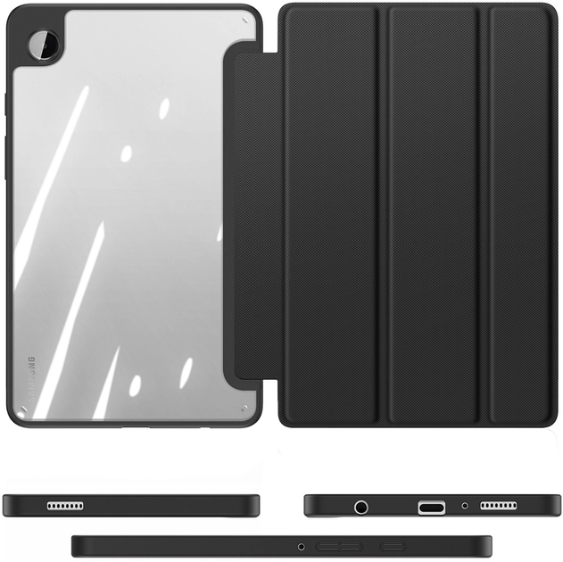 Etui Dux Ducis Toby do Samsung Galaxy Tab A9 Black (6934913023334) - obraz 8