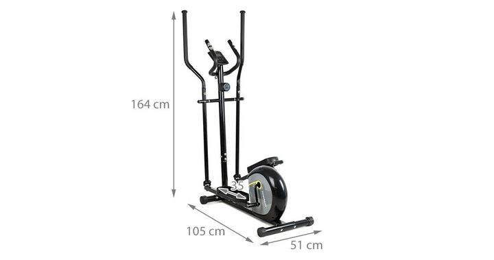 Fitkraft magnetic crosstrainer slimline new arrivals