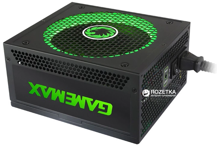 Блок питания GameMax RGB550 550W - Фото 7 Блок питания GameMax RGB550 550W - изображение 7