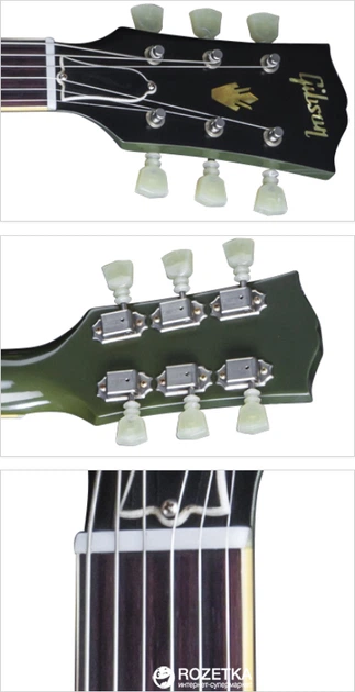 Электрогитара полуакустическая Gibson 1964 ES-345 VOS ODG (224763) Olive Drab Green - Фото 9 Электрогитара полуакустическая Gibson 1964 ES-345 VOS ODG (224763) Olive Drab Green - изображение 9
