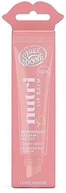 Регенерирующий бальзам для губ - FaceBoom Cotton Candy Nutri Lip Balm 10g (1456236-34213452) - изображение 3