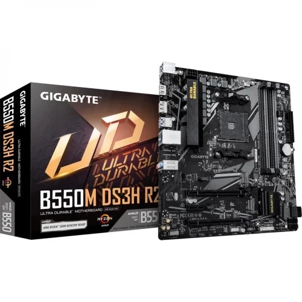 Материнська плата Gigabyte b550m ds3h r2 (sAM4, amd b550) - зображення 4