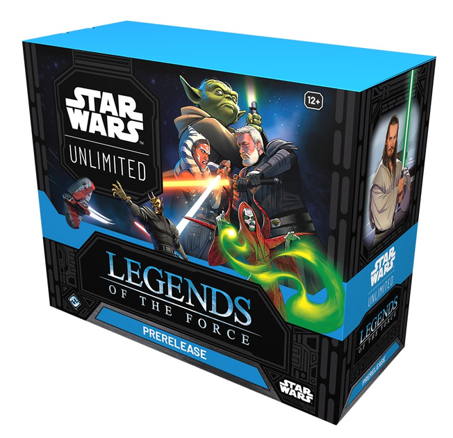 Набір турнірний Fantasy Flight Games Star Wars: Unlimited Card Game - Legends of the Force - Prerelease 8 шт (версія англійська)(0841333129958) - зображення 2