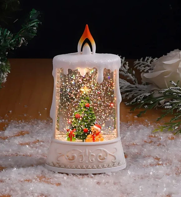 Нічник новорічний Свічка XMAS WDL 23005C 3577 - зображення 4