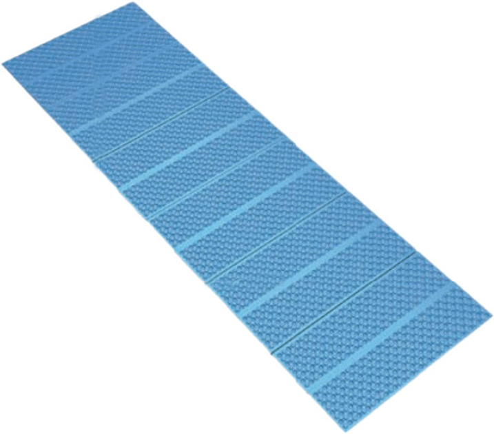 Mata kempingowa Nils Camp NC17103 składana z podbiciem aluminiowym XPE 195 cm Niebieska (5908261683350) - obraz 1
