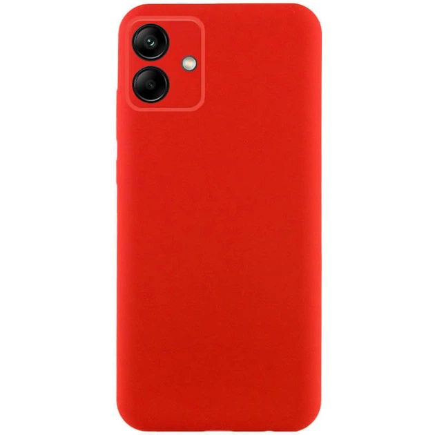 Чохол TPU GETMAN Liquid Silk Full Camera Samsung Galaxy A06 Червоний / Red - зображення 2
