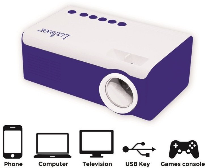 Projektor Lexibook Mini Home Cinema Projector PRJ150 (3380743086699) - obraz 4
