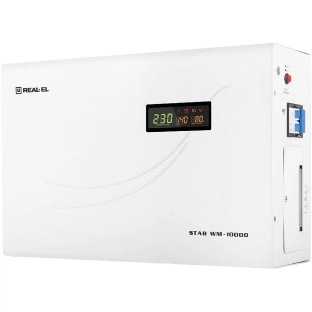 Стабілізатор REAL-EL Stab WM-10000 - Фото 1 Стабілізатор REAL-EL Stab WM-10000 - зображення 1