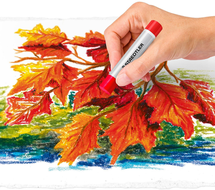 Zestaw pasteli olejnych Staedtler 24 szt (4006608200817) - obraz 4
