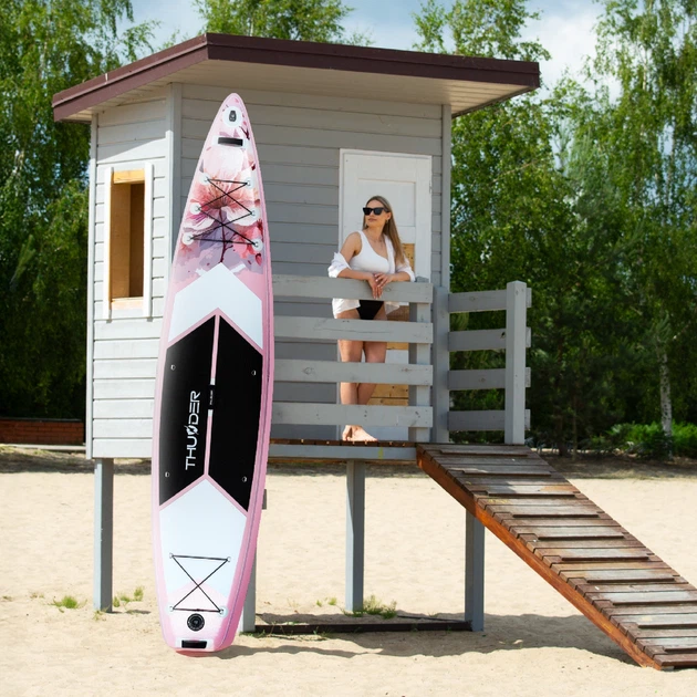 Надувна SUP дошка (Сапборд) THUNDER ROSEA 365 - изображение 3