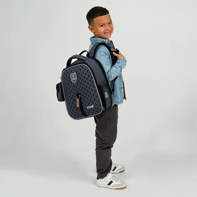 Рюкзак шкільний каркасний Kite Education College Line Boy K25-555S-1 - изображение 8