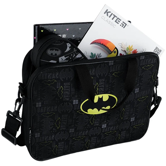 Шкільна текстильна сумка Kite DC Batman DC25-589 - изображение 4