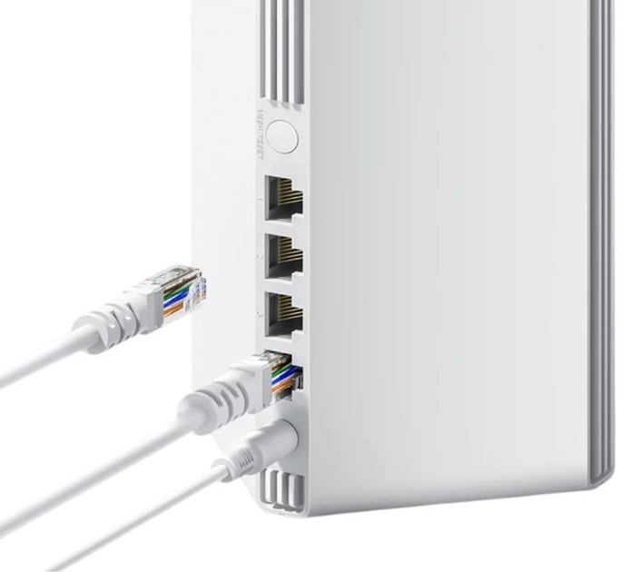 Маршрутизатор Xiaomi Mesh System AX3000 NE 2pack White (DVB4458GL) - зображення 3