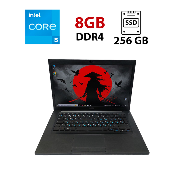 Ноутбук Dell Latitude E7490 / 14" (1920x1080) IPS / Intel Core i5-8250U (4 (8) ядра по 1.6 - 3.4 GHz) / 8 GB DDR4 / 256 GB SSD / Intel UHD Graphics 620 / WebCam б/у - Фото 1 Ноутбук Dell Latitude E7490 / 14" (1920x1080) IPS / Intel Core i5-8250U (4 (8) ядра по 1.6 - 3.4 GHz) / 8 GB DDR4 / 256 GB SSD / Intel UHD Graphics 620 / WebCam б/у - изображение 1
