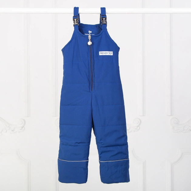 Комбінезон зимовий на шлейках для хлопчиків Trendy Tot 03-01517 синій 92 см (2 роки) - Фото 1 Комбінезон зимовий на шлейках для хлопчиків Trendy Tot 03-01517 синій 92 см (2 роки) - зображення 1