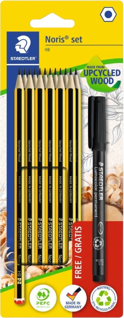 Zestaw ołówek Staedtler Noris HB120 12 szt (ZES4007817113097) - obraz 1