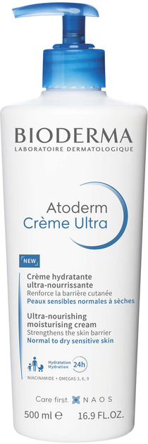 Крем Bioderma Atoderm для сухой атопической кожи лица и тела 500 мл - Фото 1 Крем Bioderma Atoderm для сухой атопической кожи лица и тела 500 мл - изображение 1