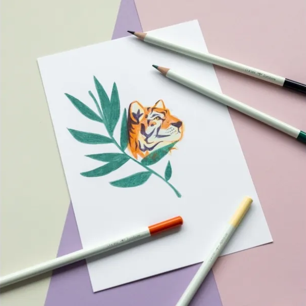 Набір кольорових олівців Tombow Irojiten Vivid tone l 10 шт (4003198856639) - зображення 8