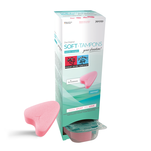Тампоны Soft-Tampons Normal JoyDivision гигиенические мягкие 10 шт. - Фото 1 Тампоны Soft-Tampons Normal JoyDivision гигиенические мягкие 10 шт. - изображение 1