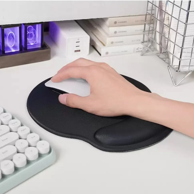 Коврик HOCO GM30 Polar Fox mouse pad with wrist support Black (6942007623339) - изображение 7