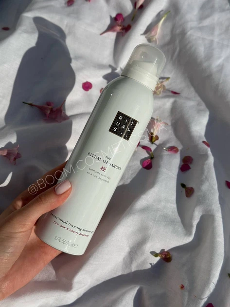 Гель-пінка для душу Rituals Of Sakura 200 ml - Фото 3 Гель-пінка для душу Rituals Of Sakura 200 ml - зображення 3