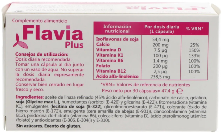 Дієтична добавка Flavia Plus 30 капсул (8470001706805) - зображення 3