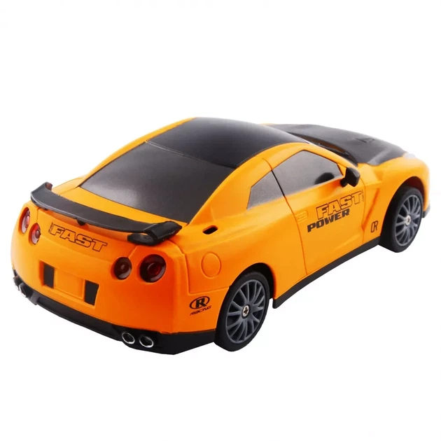 Машинка для дрифта на радиоуправлении Nissan GT-R yellow - Фото 2 Машинка для дрифта на радиоуправлении Nissan GT-R yellow - изображение 2
