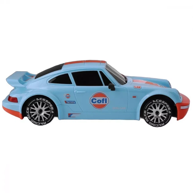 Машинка для дрифта на радиоуправлении Porsche GT 911 blue - изображение 6