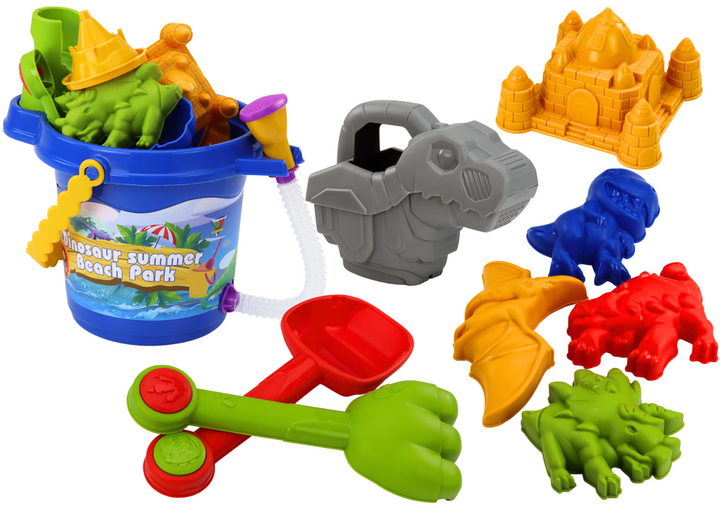 Zestaw do piasku LEAN Toys Dinozaury 18518 (5905991021476) - obraz 2