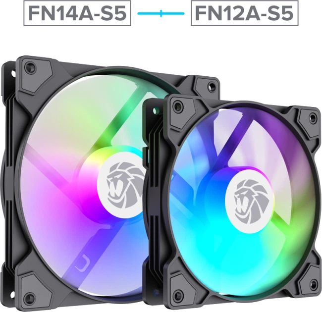 Вентилятор Gamemax FN14A-S5 (6931858738187) - зображення 8