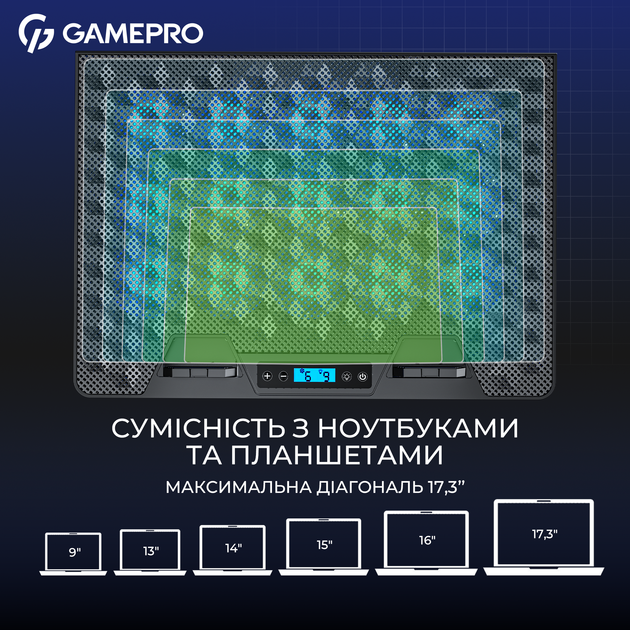 Охлаждающая подставка для ноутбука Gamepro CP1140 - изображение 10