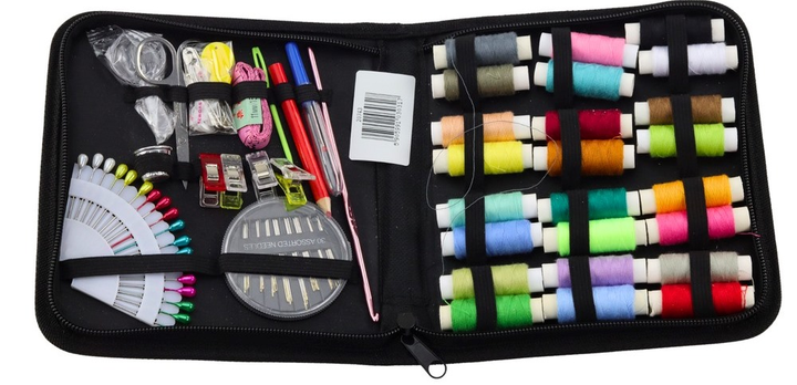 Kieszonkowy zestaw narzędzi krawieckich LEAN Toys do szycia organizer (5905991030317) - obraz 1