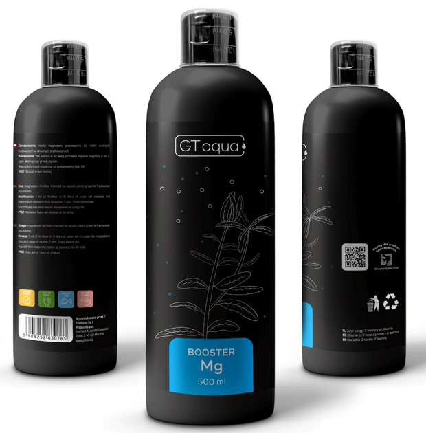 Nawóz magnezowy dla roślin akwariowych GT Aqua Booster Mg 500 ml (5908252830763) - obraz 2
