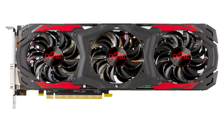 Відеокарта PowerColor Radeon RX 570 Red Devil 4GB GDDR5 (AXRX 570 4GBD5-3DH/OC), Б/в - изображение 3