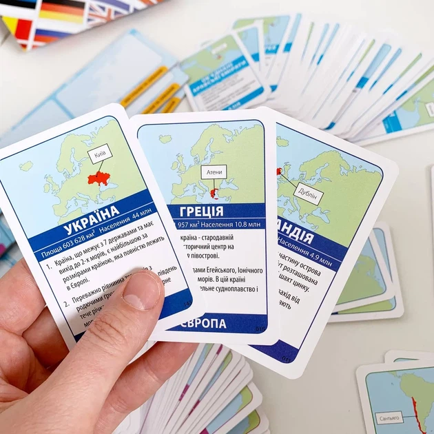 Настольная игра Прапори світу (Флаги Мира) - изображение 7
