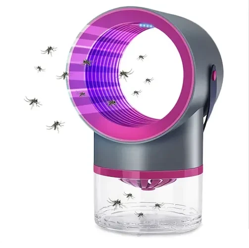 Лампа ловушка от насекомых KS-818 Mosquito Killer UV-Lamp |до 50м²| Черный - изображение 3
