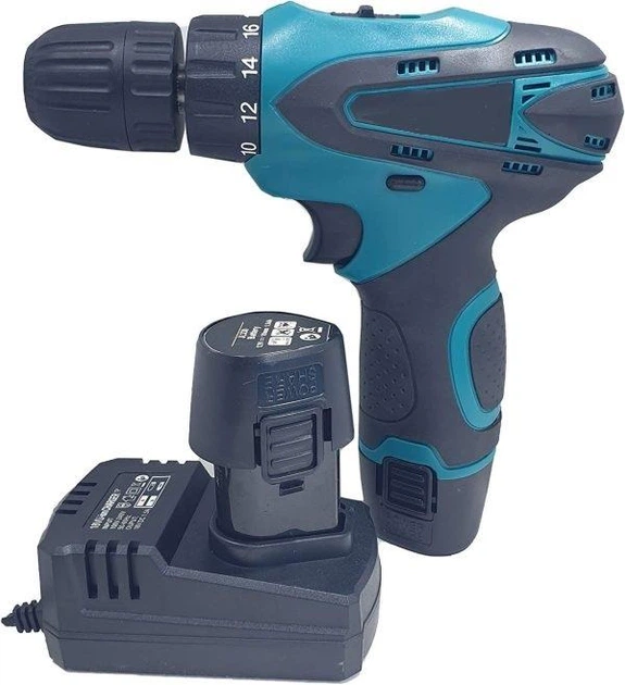 Аккумуляторный шуруповерт Cordless Drill с набором универсальных инструментов в кейсе (2104618577) - Фото 10 Аккумуляторный шуруповерт Cordless Drill с набором универсальных инструментов в кейсе (2104618577) - изображение 10