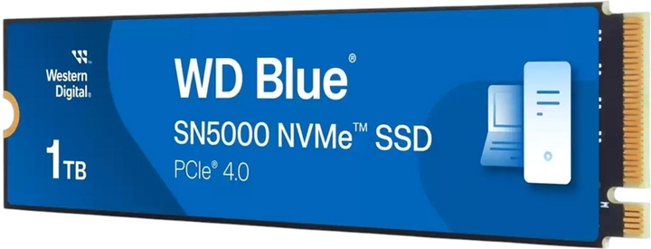 SSD диск Western Digital Blue SN5000 1TB M.2 2280 NVMe PCIe 4.0 x4 3D NAND QLC (WDBS3F0010BNC-WRSN) - зображення 2