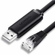 Консольний кабель UGREEN CM204 USB to RJ45 Console Cable 1.5m 50773 Мережевий дріт для комп'ютера - Фото 1 Консольний кабель UGREEN CM204 USB to RJ45 Console Cable 1.5m 50773 Мережевий дріт для комп'ютера - зображення 1