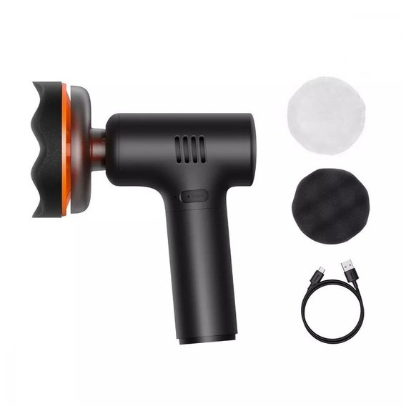 Полировальная машина Baseus NeoPower Wireless Mini Car Waxer Lite Black (CRLQ000001) - Фото 2 Полировальная машина Baseus NeoPower Wireless Mini Car Waxer Lite Black (CRLQ000001) - изображение 2