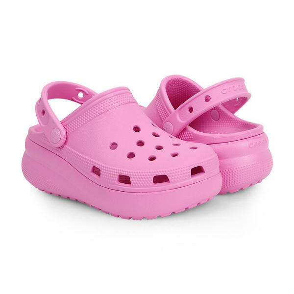 Дитячі крокси для дівчинки Crocs Classic Clog Kids Crush Taffy Pink (31/32, рожевий) - зображення 6
