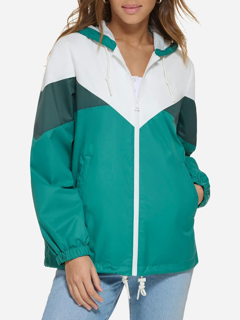 Вітровка з капюшоном жіноча Levi's 604433805 L Зелена (1159833074) - зображення 1